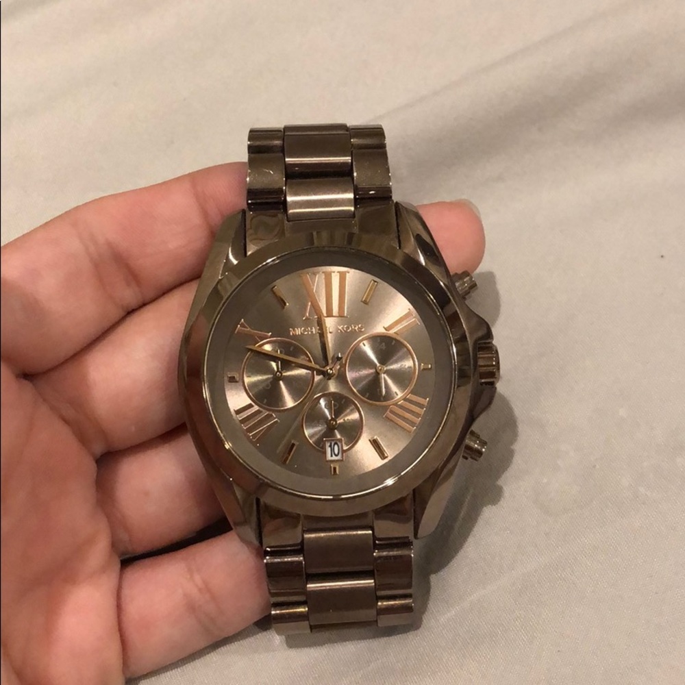 Bronze/Rose Gold Michael Kors Watch